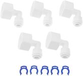 Yetaha 5 pcs RO Water Fitting Elbow