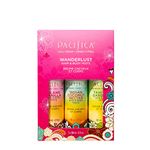 Pacifica Beauty Wanderlust Hair Perfume & Body Spray Sample Set with Island Vanilla Mini | 3 Fragrances | Fragrance Sample Gift Set | Natural + Essential Oils | Clean | Vegan + Cruelty Free