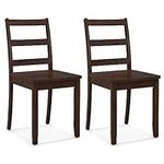Giantex Wood Dining Chairs Set of 2