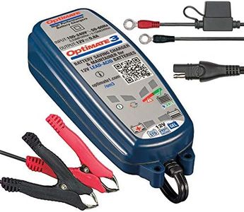 Optimate 3, TM-431, 7-Step 12V 0.8A Sealed Battery Saving Charger & maintainer