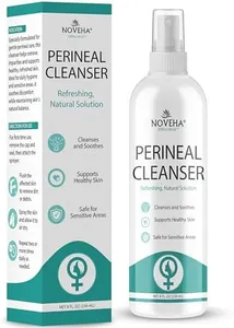 Noveha Perineal Spray & Cleanser | No-Rinse Formula for Daily Hygiene & Odor Control | Gentle Care for Postpartum, Seniors & Sensitive Areas | 8oz