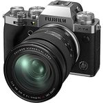 Fujifilm X-T4 26 MP Mirrorless Camera Body with XF16-80mm Lens (X-Trans CMOS4 Sensor, EVF, Face/Eye AF, IBIS, LCD Touchscreen, 4K/60P & FHD/240P Video, Film Simulations, Weather Resistance) - Silver