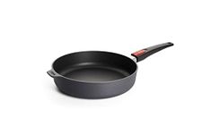Woll 1728DPI Diamond Lite Fonte-Hauteur randpfanne Induction, ø 28 cm, 7 cm de Haut avec Manche Amovible