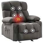 Massage Rocker Recliner Chair with 