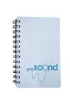 Portage Medical Rounds Notebook, proRound – Spiral Notepad with Template, Log Book for Medical Students & Physician Assistants, Pocket Size – 4.5 x 7 Inches, 75 Pages, (Pack of 1)