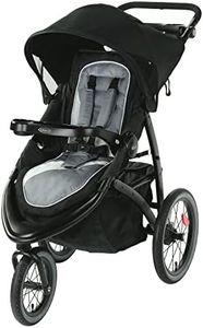 Graco FastAction Jogger LX Stroller - Drive, Convenient One-Hand Fold, Infant Car Seat Compatible, Ideal for Parents on The Go