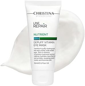 -CHRISTINA- Line Repair Depuff Vitamin Eye Facial Mask with Hyaluronic Acid | Combats Puffiness and Wrinkles | Nourishing Face Masks Skincare | For Dry, Normal, Sensitive Skin 60ml / 2 fl.oz