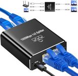 Ethernet Splitter 1 to 3，Gigabit network splitter，RJ45 Lan Internet Splitter， lan 3 port splitter for Computer, Hub, Switch, Router, ADSL, Set-Top Box, Digital TV（3 port working simultaneously） (3#)