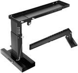 DICATTE Heavy-Duty Ladder Extender, Made of high-Strength Steel, Support 16.7"-32.2 "Horizontal and 11.1"-18.5" Vertical Height Adjustment, with Non-Slip Mat,for Single and Extension Ladders