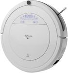 MyGenie Robot Vacuum Cleaner ZX1000 2-in-1 Vacuum & Mopping, Scheduled Cleaning, Anti Collision 3D Filter + HEPA Filters, 2200 mAh Lithium Battery, 0.9L Dustbin, 0.6L Water Tank, Side Brushes, White