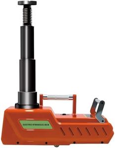 E-HEELP 15 Ton Electric Hydraulic Floor Jack, 12V DC Heavy Duty Truck Jack with LED Light for RV, SUV, Van, Sedan, Trucks (7.8-20.4 Inch Lift)