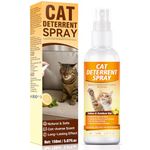 AAROVIBE Cat Repellent Spray 150ml, Cat Deterrent Spray Indoor to Protect Furniture, Sofas & Curtains from Scratching, Chewing and Marking, Pet-Safe & Non-Staining