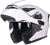 ILM Motorcycle Dual Visor Flip up M