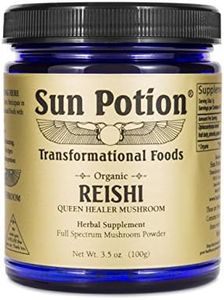 Sun Potion Reishi Mushroom Powder (Organic) - (100g)