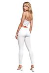 Hybrid & Company Womens Super Stretch Jeans P26136SKX White 24