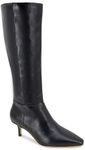 XOXO Women's Maia Mid Calf Boot, Black, 8