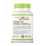 Healthology STRESS-FX | Stress Relief & Anti Anxiety Supplement With L-Theanine, Rhodiola Root Extract, GABA, Schisandra, Skullcap Herb, Ashwagandha Root Extract | Helps Releive Anxiety