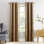 Sun Zero Home Beige Blackout Curtains