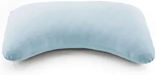 Honeydew King Side Pillow Case - Fits The Scrumptious and Essence Curved Pillows for Side Sleeping - Comfortable and Soft Cooling Viscose Made from Bamboo Fabric - King Size (Coastal Blue)