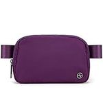 Pander 1L Fanny Pack Everywhere Belt Bag, Bum Bag Crossbody Bags for Women with Adjustable Strap (Dahlia)