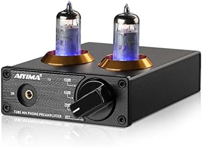 AIYIMA T3 Tube 6A2 Vacuum Tube Record Player Preamp DC12V Phono Player HiFi preamplifier Mini Desktop Preamplifier