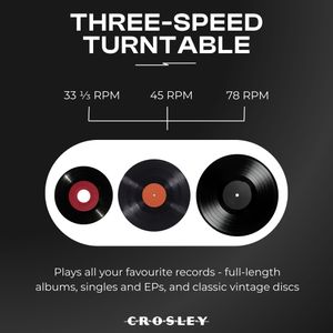 Crosley Voyager Bluetooth Turntable – Sage Green