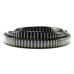 OPL5 Tailgate Light Bar, Quad Row 2 Color 48inch 504 LEDs Truck Tail Light Strip LED Turn Signal Brake Running White Reverse Lights Universal Light Bars for Trucks Pickup Trailer SUV (48" Quad 2color)