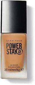 Avon Power Stay fondotinta 24 ore su 24, beige chiaro, copertura confortevole che non sbiadisce né sbava, 30 ml