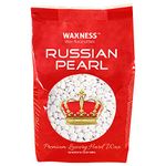 Waxness Wax Necessities Polymer Blend Luxury Hard Wax Beads Russian Pearl 2.2 Pound