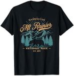 Vintage Mount Rainier National Park Bear Souvenir T-Shirt