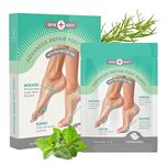 Repair Beauty Advanced Repair Foot Masks with Mint and Tea Tree, Foot Care Moisturizing Socks, Hydrates, Soothes, Exfoliates, and Nourishes to Get Soft Feet, 3 Pairs