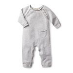 Hope & Henry Baby Raglan Sweater Romper