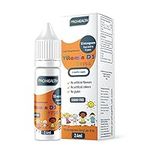 Certified Preservative-Free Vegan Vitamin D3 Drops for Infants & Children - Sugar-Free, All-Natural, NHS Approved (4-Month Supply)