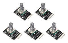 KY-040 Rotary Encoder Module Brick Sensor for Development Board 360 Degree (Pack of 5)