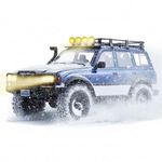 EAZYRC FMS FCX10 1/10 RC Crawler LC80 Pro-Official Toyota Licensed,High-Performance RC Rock Crawler 4X4,Two Speed Transmission,Metal Chassis,Realistic LED Lights,2.4GHz RC Car for Adults (BLUE)