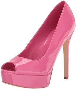 GUESS Women's Cacei Pump, Fuschia Patent 660, 7