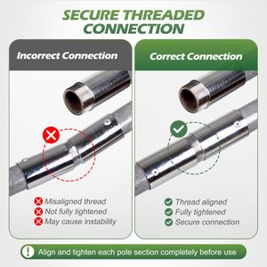 Walensee Extendable Tree Pruner – Telescopic Branch Cutter
