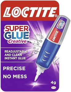 Loctite Super Glue Creative Pen, Glue Pen for Precise Application, Superglue Gel Dries Clear for Invisible Repairs, Clear Glue for Vertical Surfaces, 1 x 4g