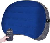 TREKOLOGY Camping Pillow - Premium Inflatable Pillow for Camping, Beach, and Travel - Ultimate Comfort for Adults - Blow Up Travel Pillow - Compact Air Pillow for Sunbed and Camp Use ALUFT Plus SE