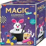 Kosmos ‎694302 Magic Junior Magic Hat, Simply Learn 25 Magic Tricks and Illusions, Magic Box with Wand and Many Other Utensils, for Children from 6 Years