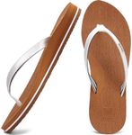 KuaiLu Womens Fashion Flip Flops La