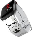 Star Wars – Officially Licensed, Compatible with Apple Watch (not Included), 38/40mm, silicone - Stormtrooper Smartwatch Band