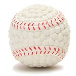 Foodie Puppies Interactive Non-Toxic Soft Latex Chew Squeaky Baseball for Dogs and Puppies (Large) | Chewing, Floating, Training, and Bouncing | Reduce Separation Anxiety