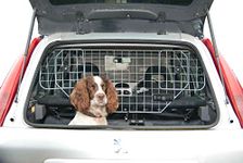 Speedwellstar Dog Guard Car Universal 3kg Ex Strong Fixings Travel Mesh Grill Pet Safety Barrier Adjustable Heavy Duty Headrest