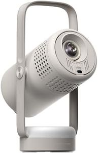 XGIMI Vibe One Mini 1080P Smart Portable Projector,Google TV with Licensed Netflix, Sound by JBL, Built-in Battery, Auto Focus Auto Keystone, HD Outdoor Movie Projector for Home(Cloud Ash)