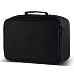 HAPPRUN Projector Case 12.8"x8"x3.6", Projector Carrying Bag Compatible with H1/L2, compatible with Auking/ELEPHAS/TMY/NICPOW/GooDee