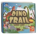 Zayn & Zoey Dino Trail Board Game - Educational Multiplayer 4-in-1 Card Game - Children's Early Learning Fun (Age 3 Years and Above) | Traditional Snake and Ladder Type Game