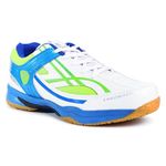 PRO ASE Professional High-Performance Court Shoe With Non-Marking Outsole, Enhanced Cushioning For Badminton, Table Tennis, Volleyball, Squash And Tennis Shoes, Breathable mash for sweat absorbtion,white/yellow/red/green