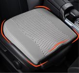 Lofty Aim Car Seat Cushion, Comfort Memory Foam Car Cushions for Driving - Sciatica & Lower Back Pain Relief, Driver Seat Pillow for Vehicles, Office Chair, Wheelchair - 4D Mesh Gray