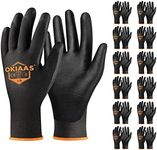 OKIAAS Work Gloves for Men，Ultra Th